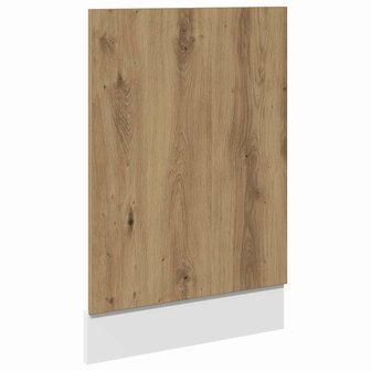 7-delige Keukenkastenset bewerkt hout artisanaal eikenkleurig 8
