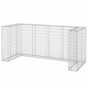 Schanskorf voor containers 254x100x110 cm gegalvaniseerd staal 2