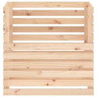 Compostbak 80x80x78 cm massief grenenhout 5
