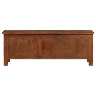 Opbergkist 110x30x40 cm massief mangohout 2