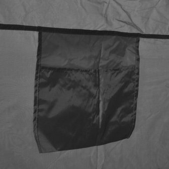 Kampeertoilet met tent draagbaar 10 + 10 L 4