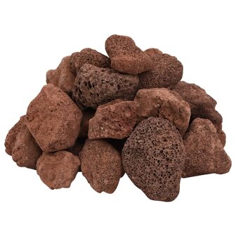 Lavastenen 25 kg 5-8 cm rood 3