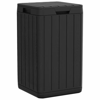 Tuinafvalbak 38x38x65 cm polypropeen antracietkleurig 2