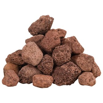 Lavastenen 10 kg 3-5 cm rood 3