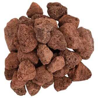 Lavastenen 10 kg 3-5 cm rood 4