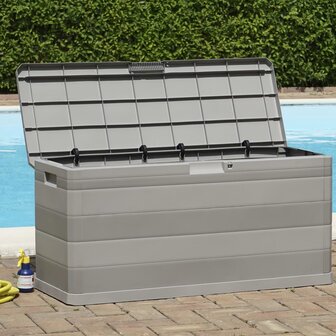 Tuinbox 117x45x56 cm grijs 4