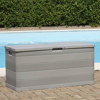 Tuinbox 117x45x56 cm grijs 5