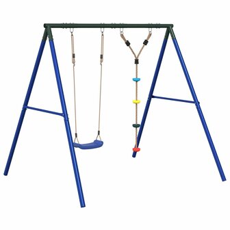 Schommelset met schommel en klimtouw met schijven 2
