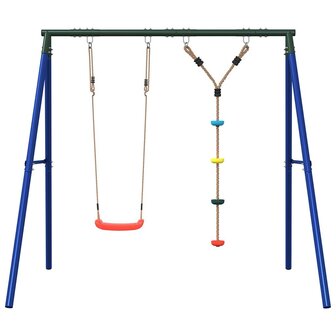 Schommelset met schommel en klimtouw met schijven 3