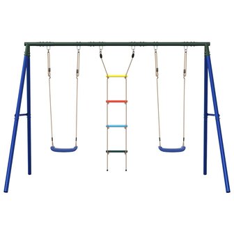 Schommelset met schommels en ladder 3