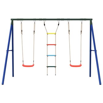Schommelset met schommels en ladder 3