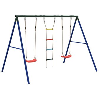 Schommelset met schommels en ladder 5