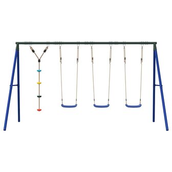 Schommelset met schommels en klimtouw met schijven 3