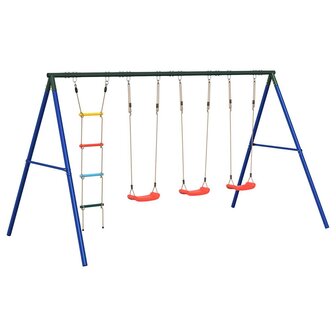 Schommelset met schommels en ladder 2