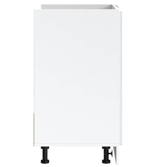 Spoelbakonderkast Porto 80x46x81,5 cm bewerkt hout wit 6