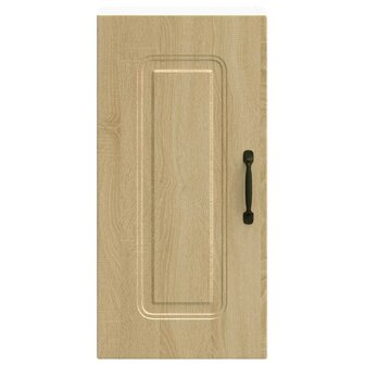 Keukenwandkast Kalmar bewerkt hout sonoma eikenkleurig 4