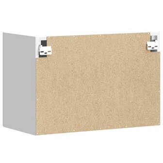 Keukenwandkast Lucca bewerkt hout wit 7