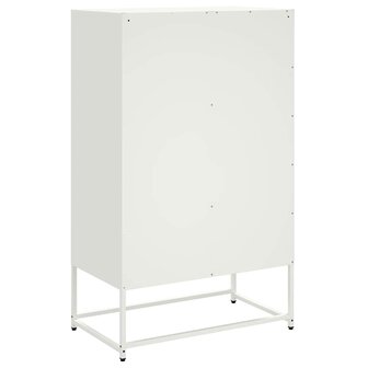 Hoge kast 68x39x111,5 cm staal wit 7