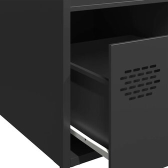 Hoge kast 35x39x103,5 cm staal zwart 9