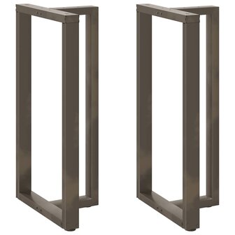 Bartafelpoten 2 st T-vormig 60x35x(110-111) cm staal naturel 1