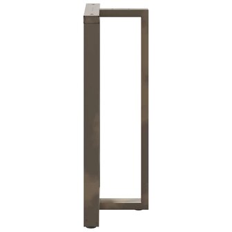 Bartafelpoten 2 st T-vormig 60x35x(110-111) cm staal naturel 5