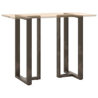 Bartafelpoten 2 st T-vormig 60x35x(110-111) cm staal naturel 8