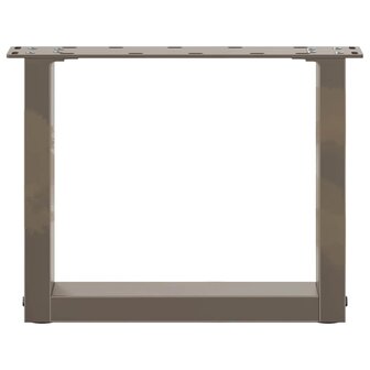 Salontafelpoten 2 st U-vormig 30x(30-31) cm staal naturel 5