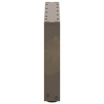 Salontafelpoten 2 st U-vormig 50x(30-31) cm staal naturel 6