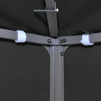 Prieeldak 310 g/m&sup2; 3x3 m grijs 4