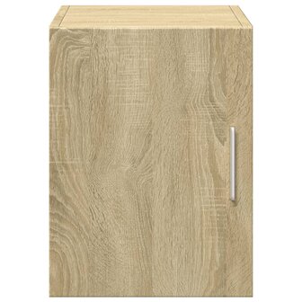 Wandkast 30x42,5x40 cm bewerkt hout sonoma eikenkleurig 4
