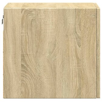 Wandkast 30x42,5x40 cm bewerkt hout sonoma eikenkleurig 5