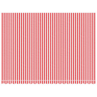 Vervangingsdoek voor luifel gestreept 5x3,5 m rood en wit 3