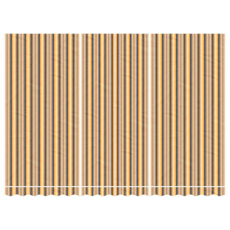 Vervangingsdoek voor luifel gestreept 4,5x3 m meerkleurig 3