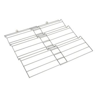 Metaltex Kruidenrekjes X-Pand 2 st 4-laags uitschuifbaar zilverkleurig 2