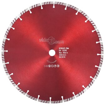 Diamantzaagblad met turbo 350 mm staal 1