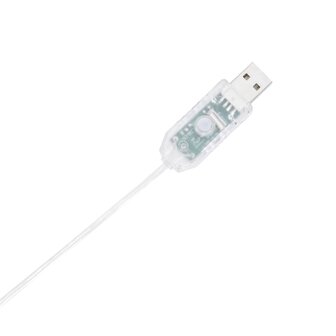 Kerstdecoratie rendier en slee 100 LED&amp;apos;s koudwit 8
