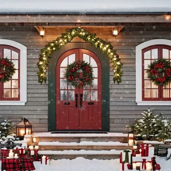 Kerstslinger met LED-lampjes 10 m 3