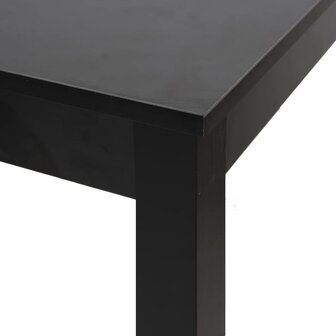Bartafel 55x55x107 cm MDF zwart 4