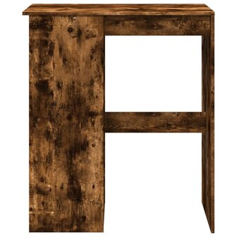 Bartafel met rekken 90x47,5x103,5 cm bewerkt hout gerookt eiken 4