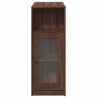 Bartafel met rekken 101x40x103,5 cm bewerkt hout bruin eiken 6