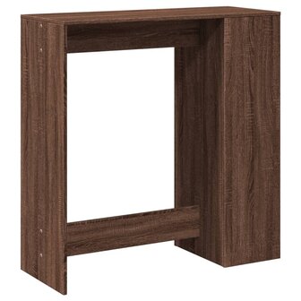 Bartafel met rekken 101x40x103,5 cm bewerkt hout bruin eiken 7