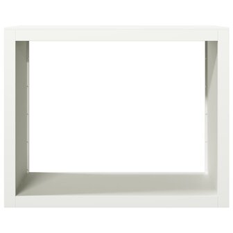 Haardhoutrek 100x40x80 cm staal wit 4