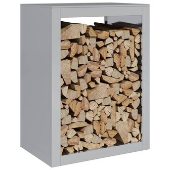 Haardhoutrek 60x40x80 cm gegalvaniseerd staal 3