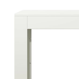 Haardhoutrek 60x40x60 cm staal wit 7