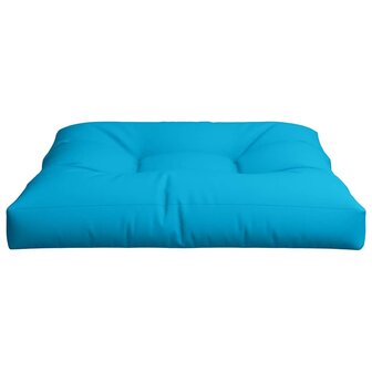 Palletkussen 70x70x12 cm stof blauw 5
