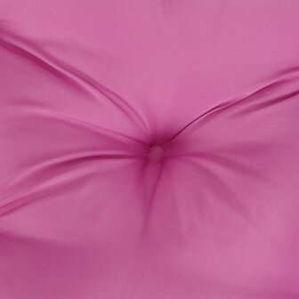 Palletkussen 70x70x12 cm stof roze 8