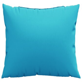 Sierkussens 4 st 60x60 cm stof turquoise 3