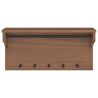 Wandkapstok SANDNES 87x30x42 cm massief grenenhout 5