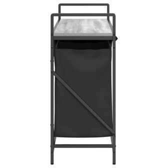Wasmand 3 vakken met plank grijs sonoma eiken 7