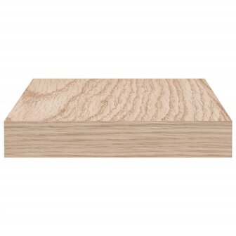 Wandschap 50x23,5x4 cm bewerkt hout 4